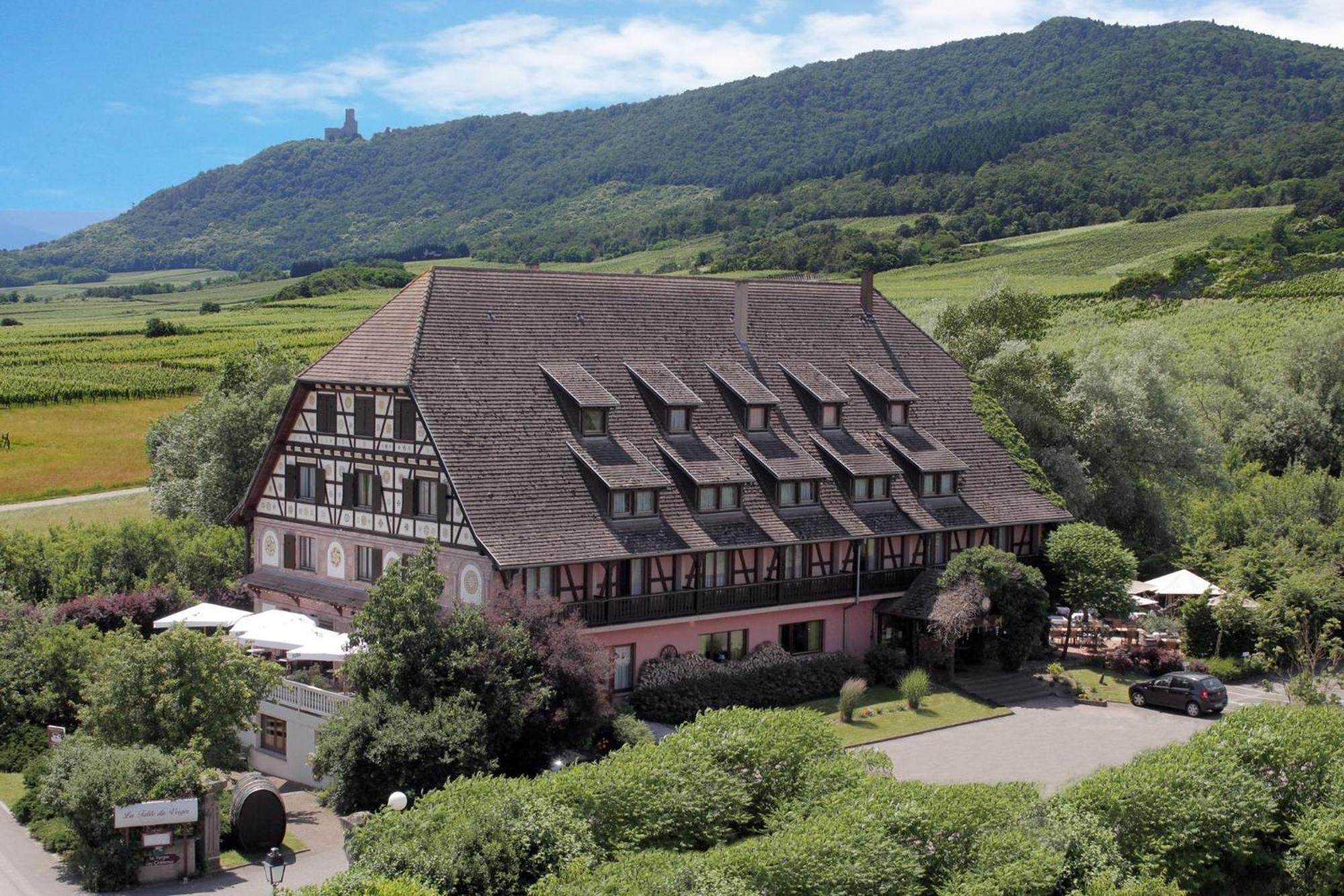 Hotel Restaurant Verger Des Chateaux, Route Des Vins Haut-Koenigsbourg Dieffenthal Екстериор снимка
